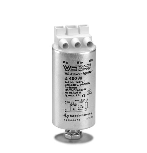 Starter elektr 70-400W f.HS f.HI Geeignet für Natriumdampf-Hochdrucklampe