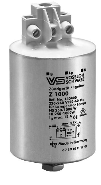 Starter elektr 70-400W f.HS f.HI Geeignet für Natriumdampf-Hochdrucklampe