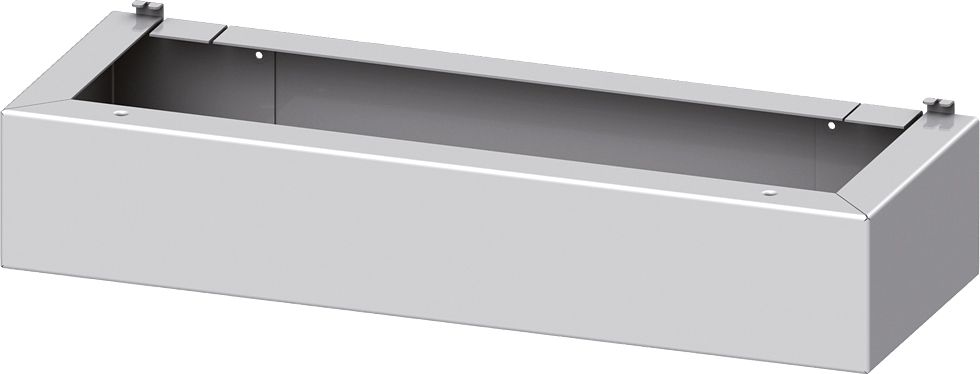 Sockel H200xB1000xT400mm ST gr f.Be-/Entlüftung