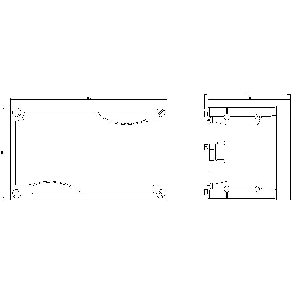 Montagerahmen Ersatzteil