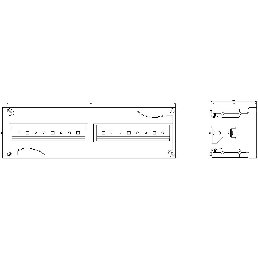 Verteilerbaugruppe REG 12TE 1st