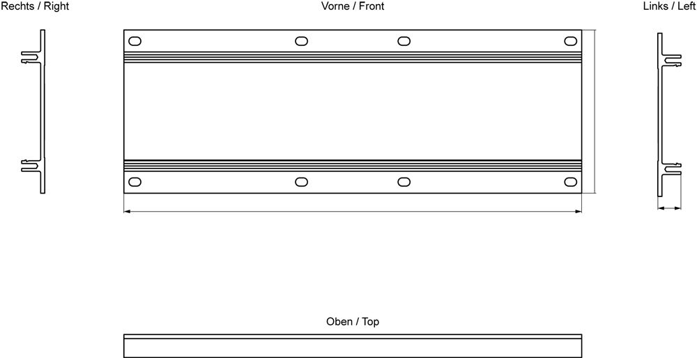 Modulträger SIMATIC DP, f. IO-Mod.