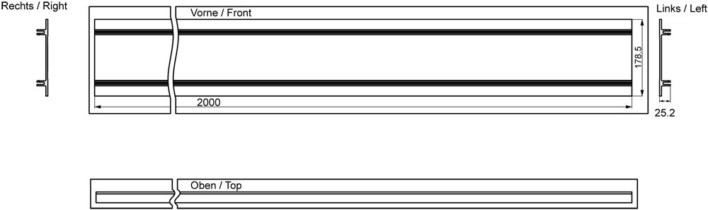 Modulträger f. IO-Module ET 200 PRO