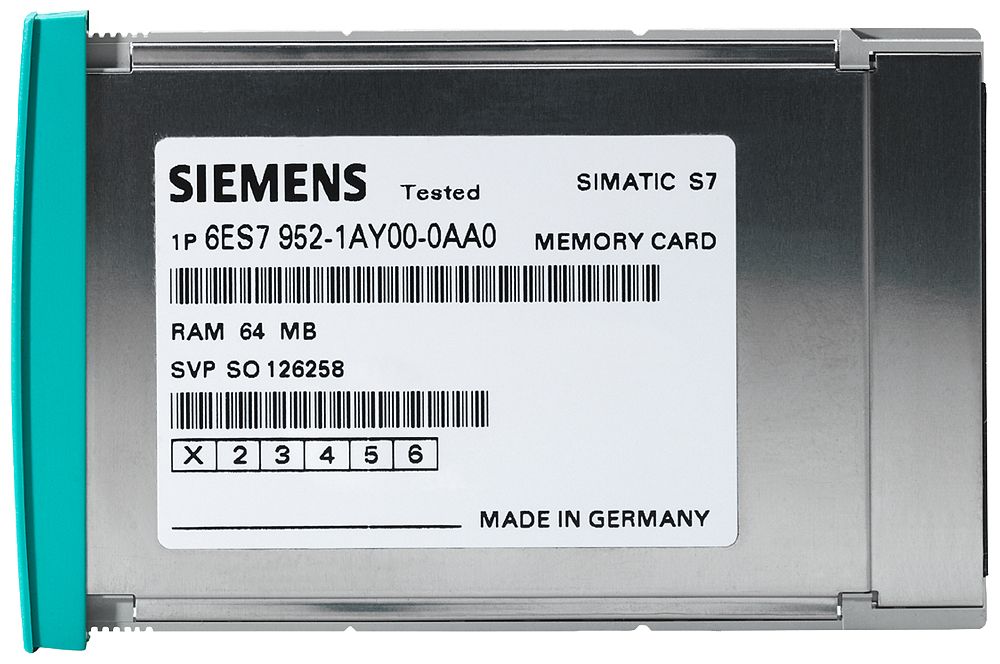 SPS-Speichereinheit RAM 67108,9kByte