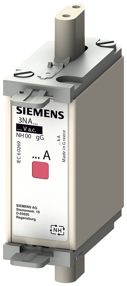 NH-Sicherungseinsatz 80A NH00 400VAC gG IMGL Isolierte Metallgrifflaschen (IMGL)