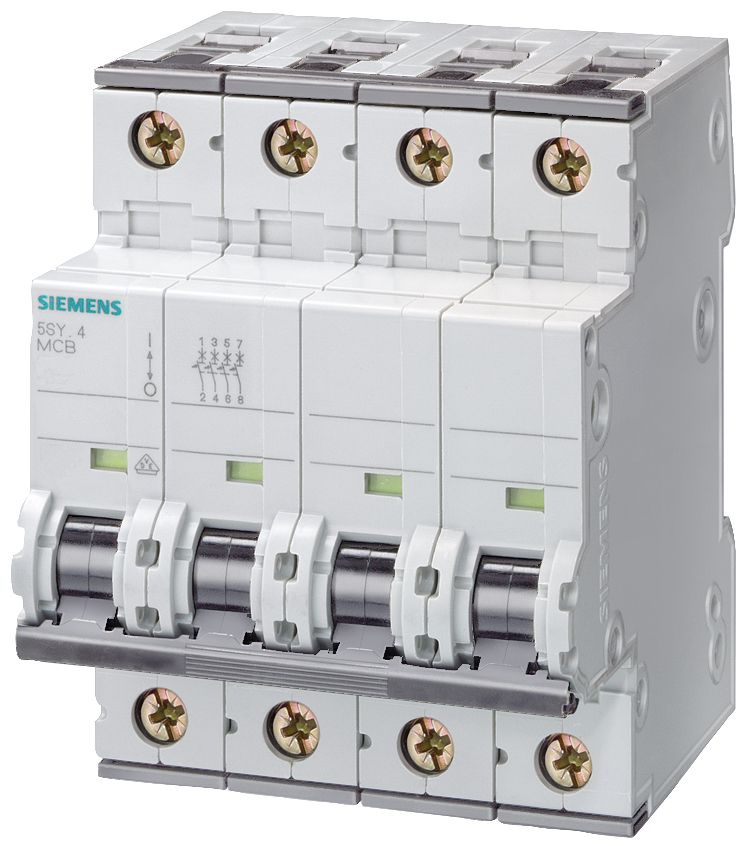 Leitungsschutzschalter UC D 32A 3+N 400V 4TE 50Hz Zusatzeinrichtungen möglich