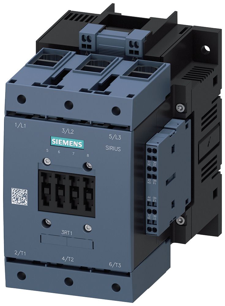 Leistungsschütz 64kW 3S 220-240VUC 115A 2S+2Ö/Hilf f.Reiheneinb