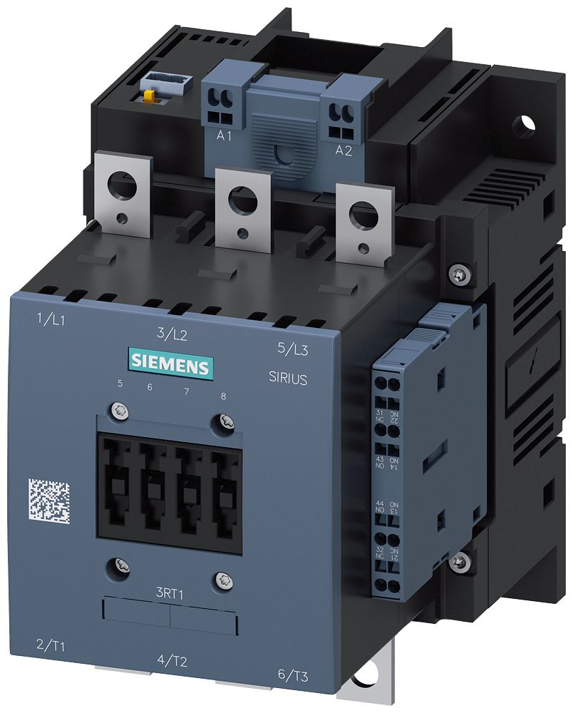Leistungsschütz 104kW 3S 21-27,3VUC 185A 2S+2Ö/Hilf f.Reiheneinb