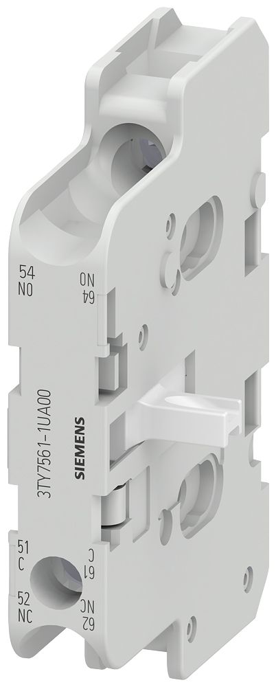 Hilfsschalterblock 1W Seitenanb Schraub