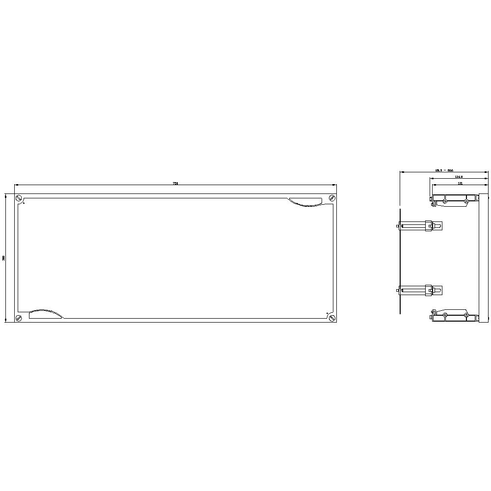 Verteilerbaugruppe GAB m.MPL H300xB750mm