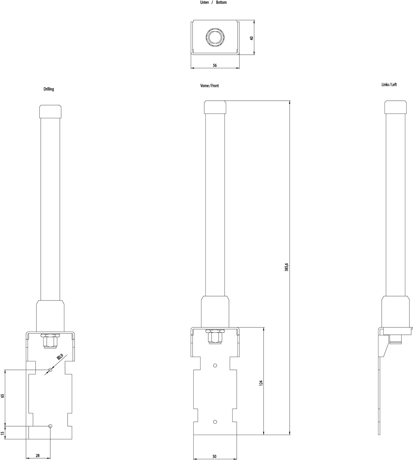 WLAN-Antenne Indoor Outdoor Buchse