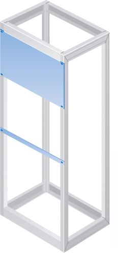 Blende Metall Gerüst