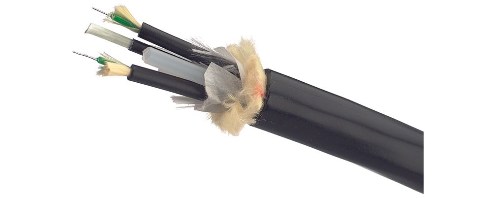 LWL-Patchkabel ST 62,5/125 OM1 1m sw MM62,5/125