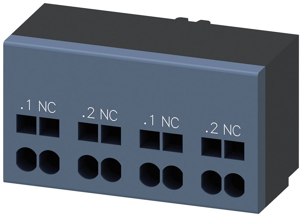 Hilfsschalterblock 2Ö Federzug