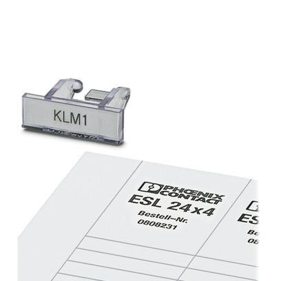 Klemmenmarkierung RM=4mm unbedr horiz