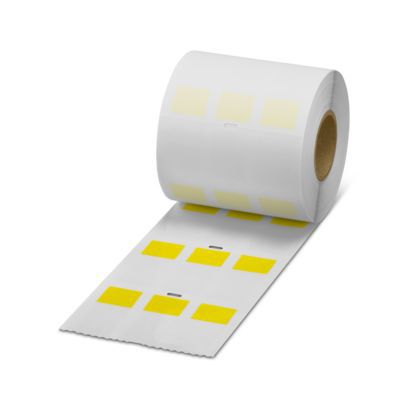 Kabelmarkierung ge Rollenf Ø14mm Kst 25x19mm Mit Textfeld kleb