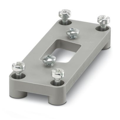 Adapterplatte Kst 1xD-Sub 57x23mm IP54