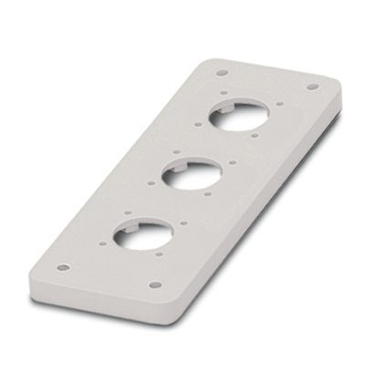 Adapterplatte Kst 3xrechteck 150x2mm HB IP54