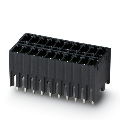 Platinenstecker Stift 3p sw 2re 3,5mm zinn THR fester Steckverbinder