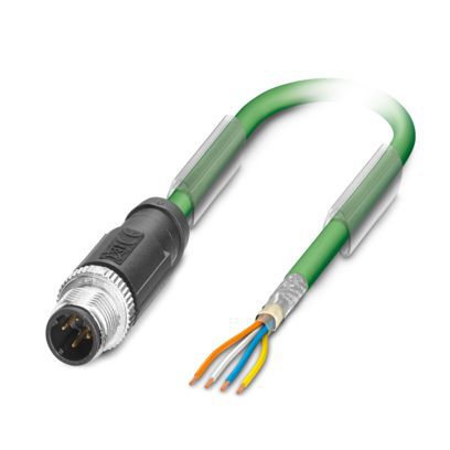 Sensor-Aktorkabel 4p 10m fr.Ende ger M12 PVC Polyvinylchlorid (PVC)