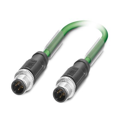 Sensor-Aktorkabel 4p 2m M12 Male ger M12 PVC Polyvinylchlorid (PVC)