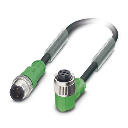 Sensor-Aktorkabel 3p 1,5m M12 Female hfr abgew M12 PUR Polyurethan (PUR)