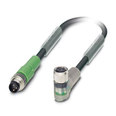 Sensor-Aktorkabel 3p 0,3m M8 Female ger M8 PUR LED Polyurethan (PUR) m.LED-Anz
