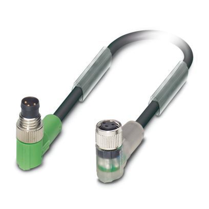 Sensor-Aktorkabel 3p 1,5m M8 Female hfr abgew M8 PUR Polyurethan (PUR) m.LED-Anz