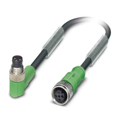 Sensor-Aktorkabel 3p 0,3m M12 Female ger M8 PUR Polyurethan (PUR) hfr