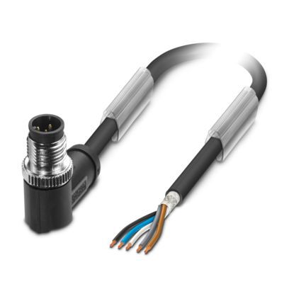 Sensor-Aktorkabel 5p 3m fr.Ende ger M12 PUR hfr Polyurethan (PUR)