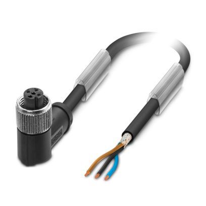 Sensor-Aktorkabel 3p 3m M12 Female abgew fr.Ende Polyurethan (PUR) hfr