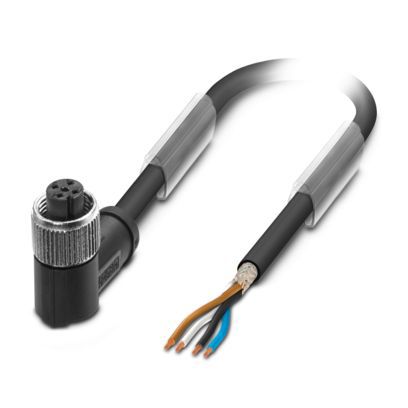 Sensor-Aktorkabel 4p 1,5m M12 Female hfr abgew fr.Ende Polyurethan (PUR)