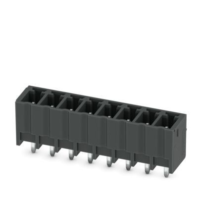Platinenstecker Stift 8p sw 1re 3,81mm zinn THR fester Steckverbinder