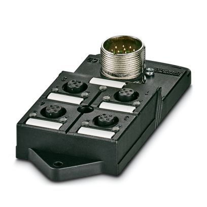 Verteiler Sensor/Aktor 4Steckpl 5p 120V M12
