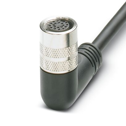 Sensor-Aktorkabel 10p 5m M8 Female abgew M16 PUR Polyurethan (PUR)