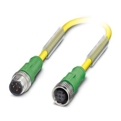 Sensor-Aktorkabel 4p 0,6m M12 Female ger M12 PUR Polyurethan (PUR)