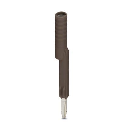 Prüfstecker 1p Ø4mm br