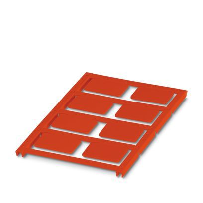 Klemmenmarkierung rt RM=18mm unbedr horiz/vert