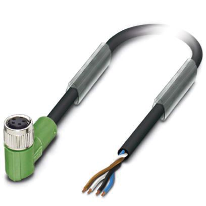 Sensor-Aktorkabel 4p 10m M8 Female abgew fr.Ende Polyvinylchlorid (PVC)