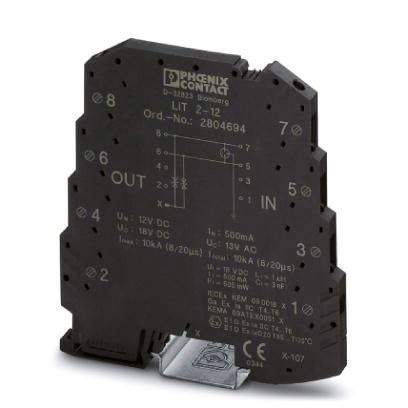 Ableiter Typ3 12VDC 0,5A TS35 Klemme 50Va-a Hutschiene TH35 650Va-e