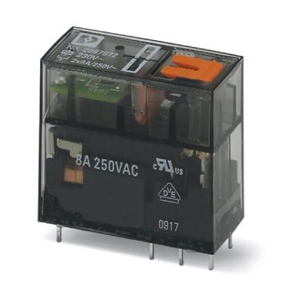 Schaltrelais 230V/AC 2W 12,7x29x25mm Steckanschl