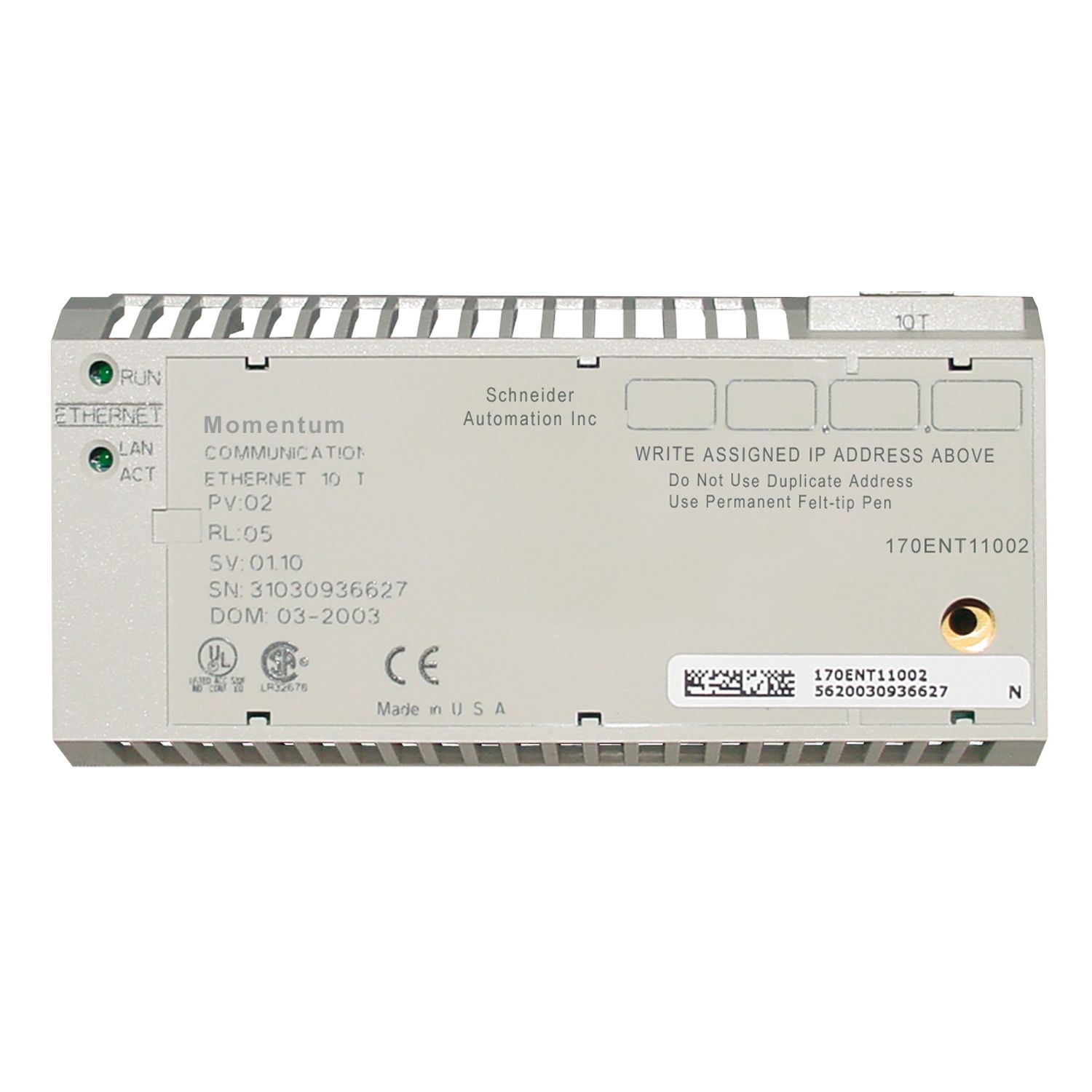 SPS-Kommunikations-Modul Modicon Momentum