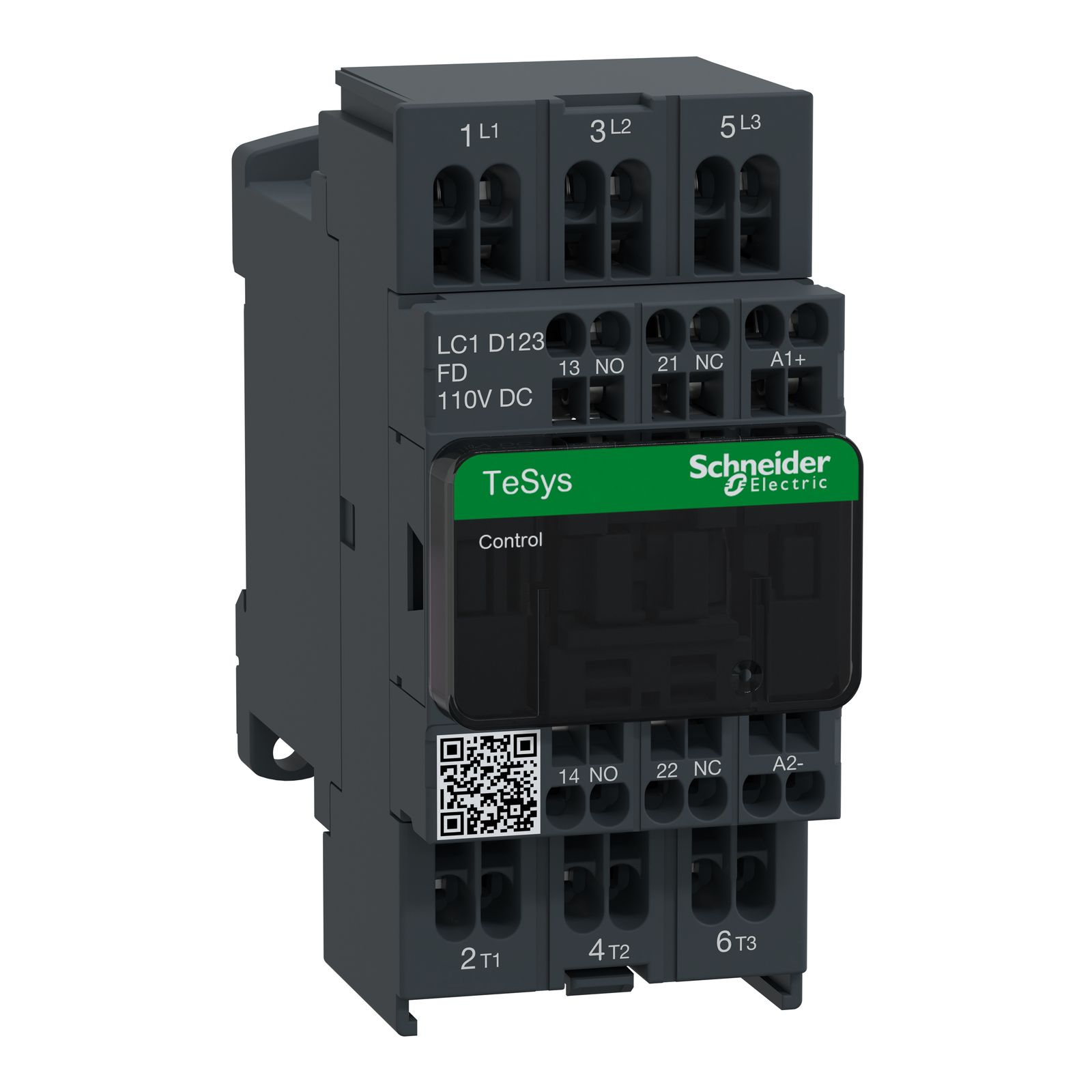 Leistungsschütz 55kW 3S 110VDC 12A 1S+1Ö/Hilf