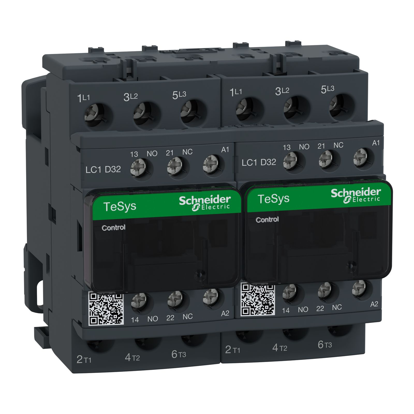 Wendeschütz AC 15kW/AC 32A/AC 400V/50Hz IP20 Schraub