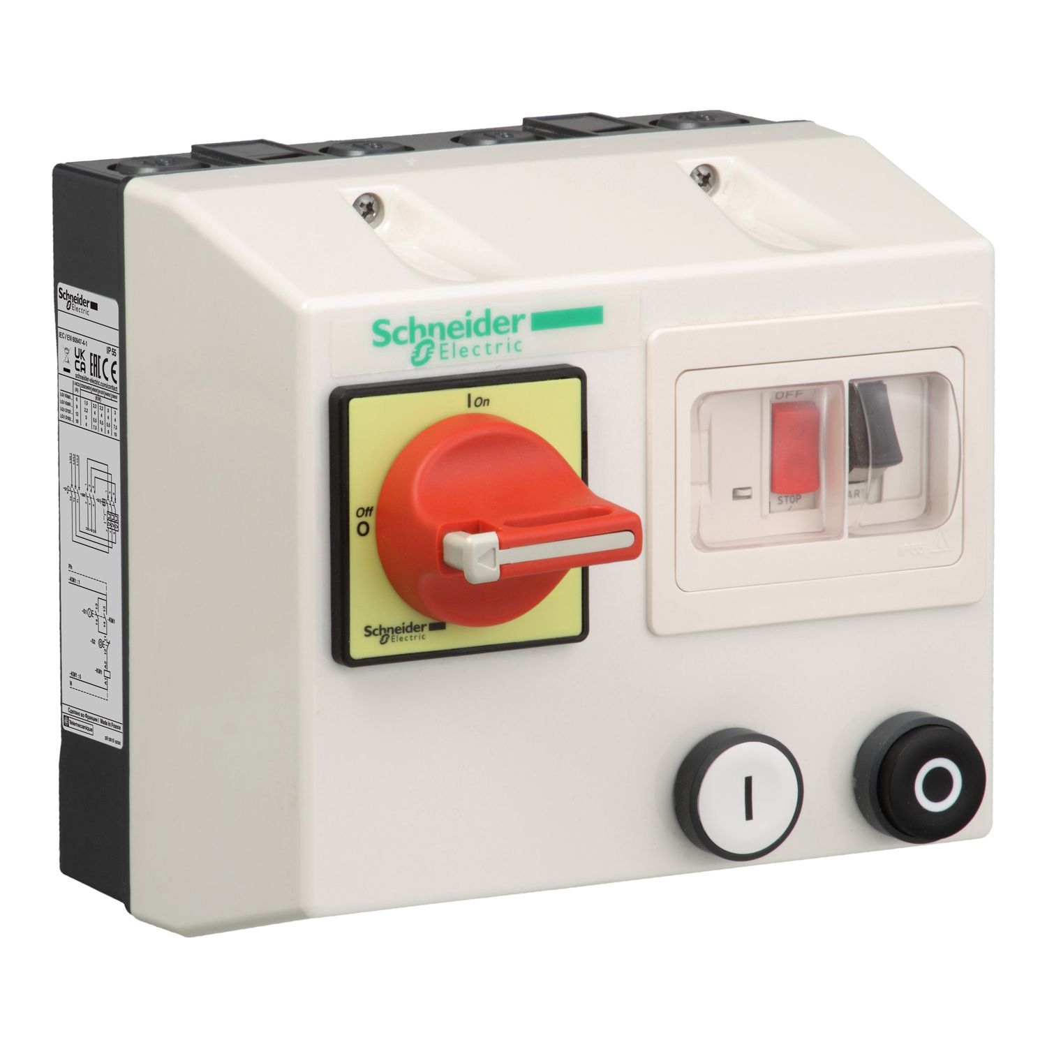 Direktstarter 0,75kW 380-400V AC 6A 0,7-2,5A IP65/IP67