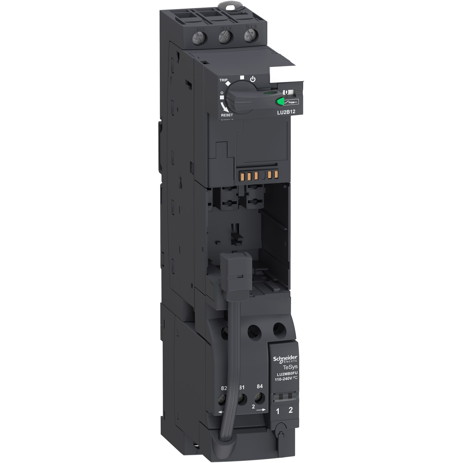 Wendeschütz DC 5,5kW/AC 24V 12A/AC IP20 Schraub