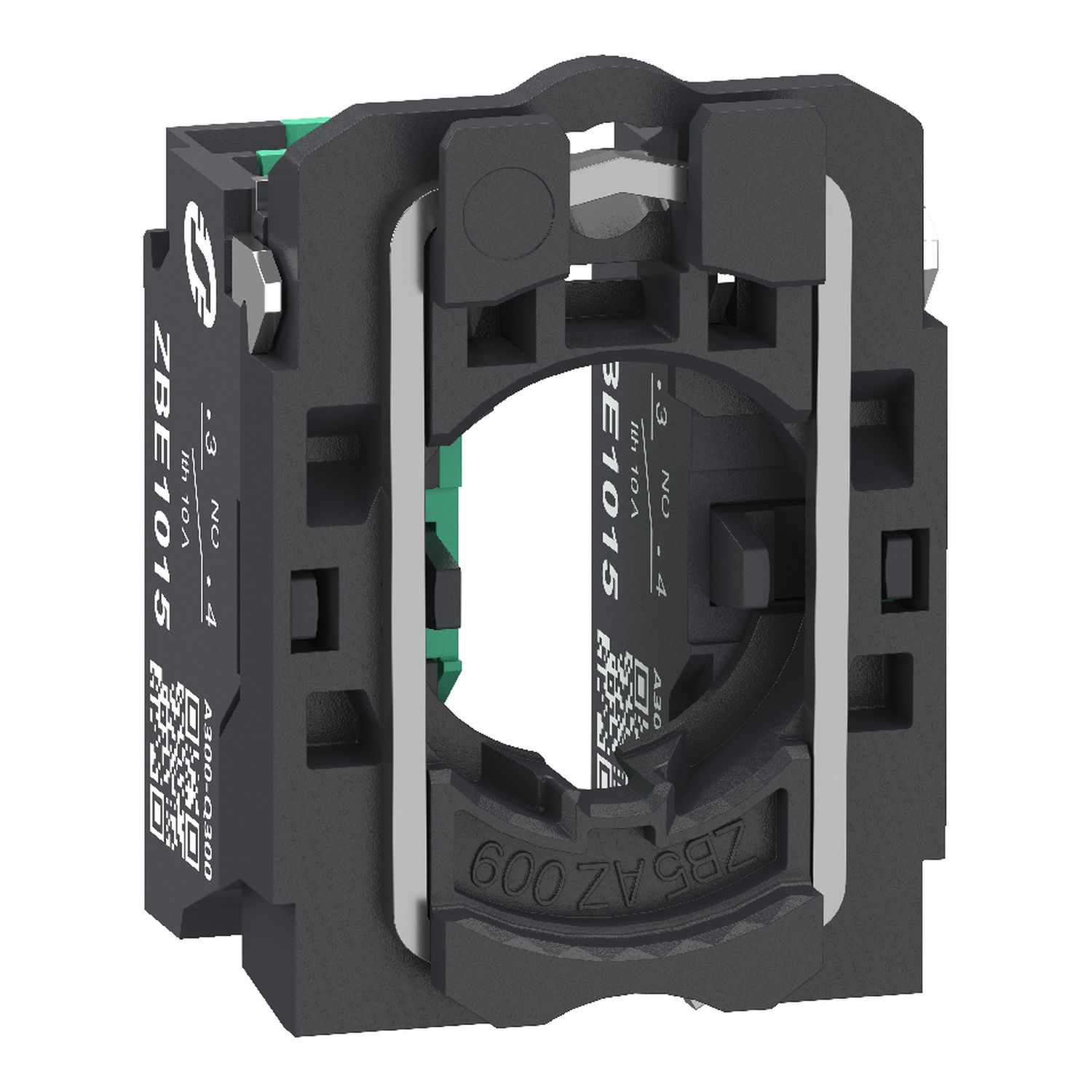 Hilfsschalterblock 2S 3A/AC Flachsteck