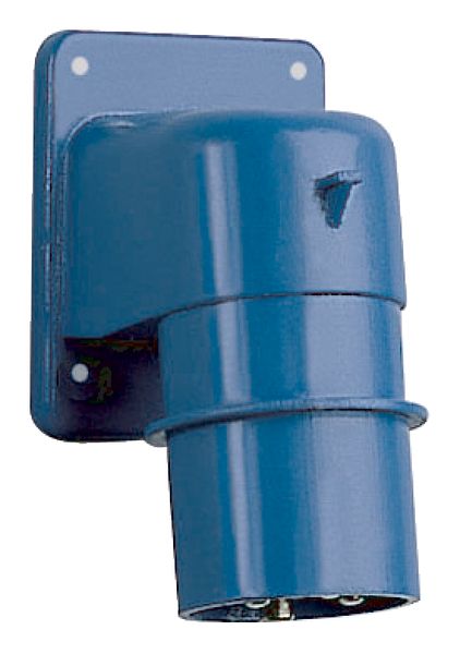 CEE-Aufbaugerätestecker Acti9 2p 32A 32A 230V/bl 6h IP67 Schraubkl rechtw Kst