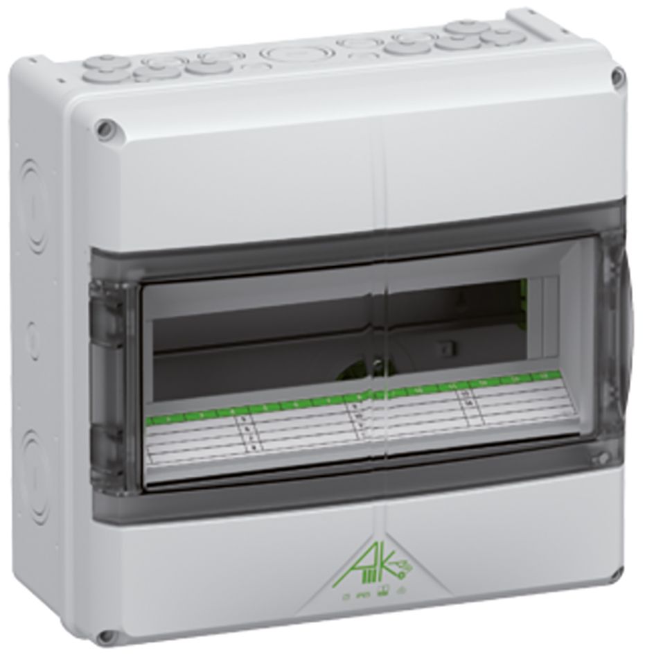 Kleinverteiler AP 1x14TE Kst IP65 ET95mm 315x300x155mm REG
