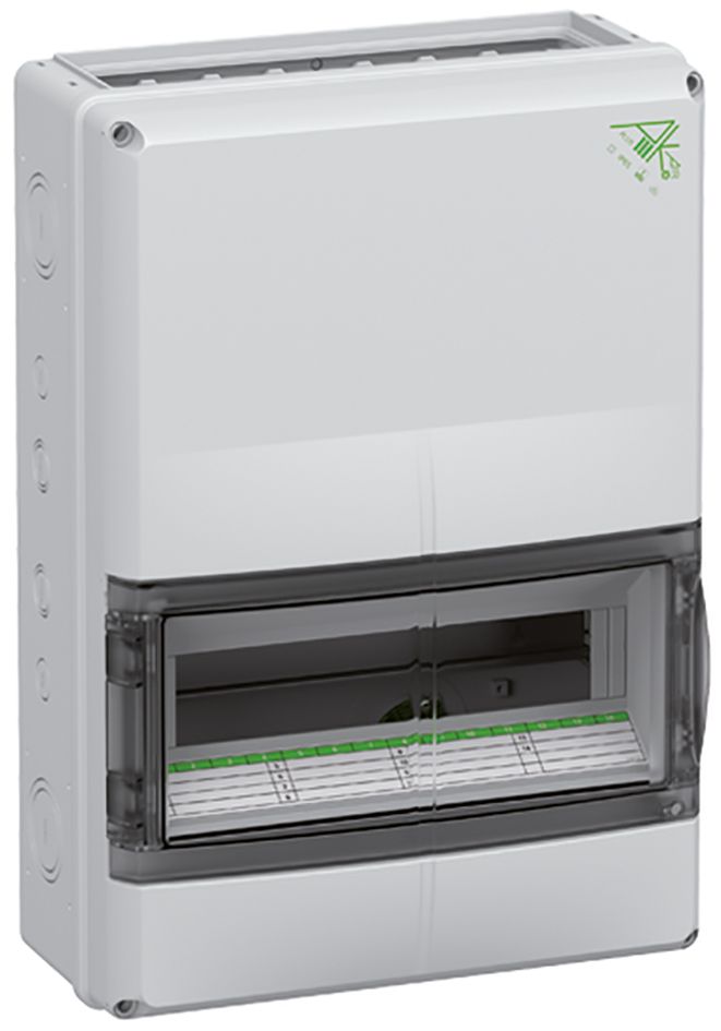 Kleinverteiler AP 1x14TE Kst IP65 ET95mm 315x450x155mm REG